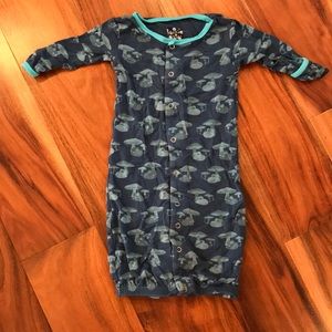 Kickee pants sleeping gown